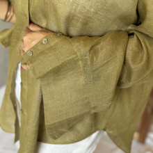 Olive Green Button Down