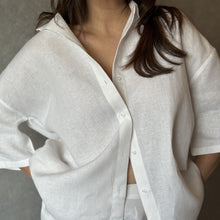 Oversized Breeze Shirt (White)