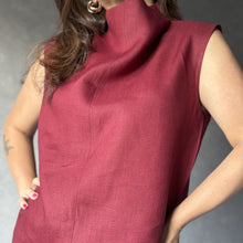 Plum Flow Top