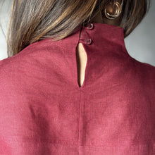 Plum Flow Top