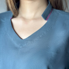 Crystal Teal Embroidered Set